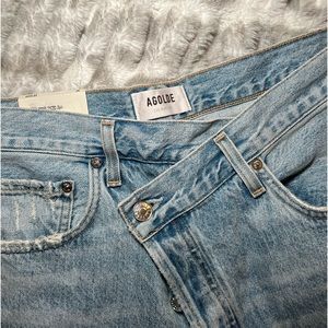 AGOLDE asymmetric jeans✨✨